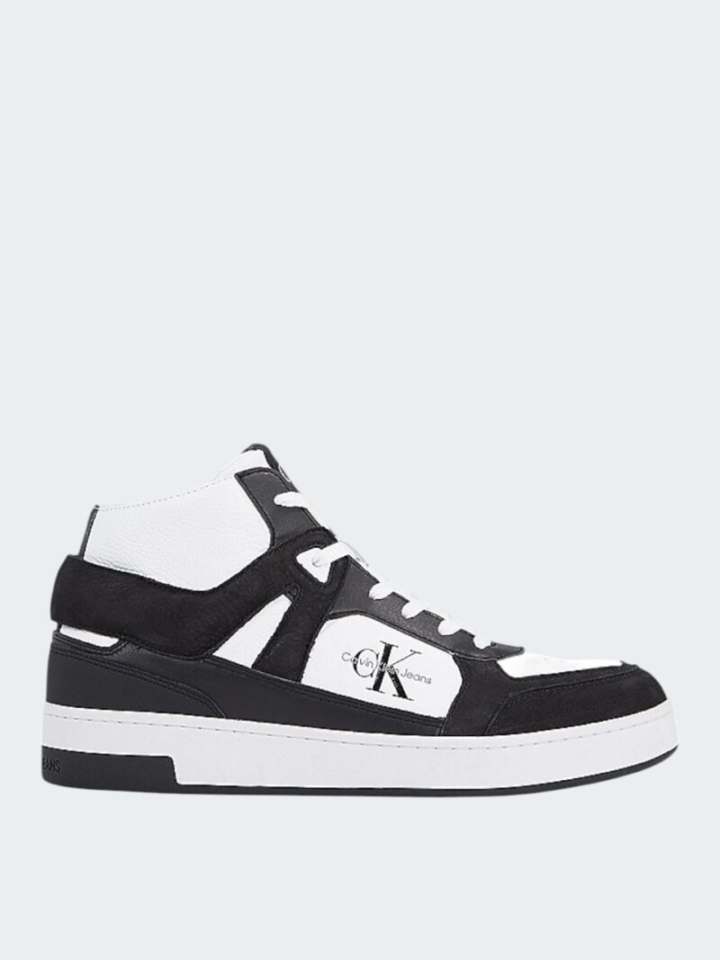 Basket Cupsole in pelle