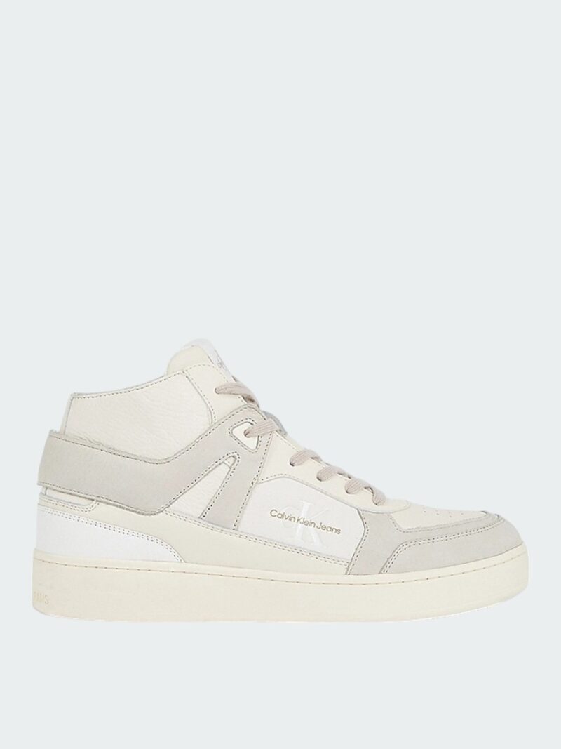 Basket Cupsole in pelle