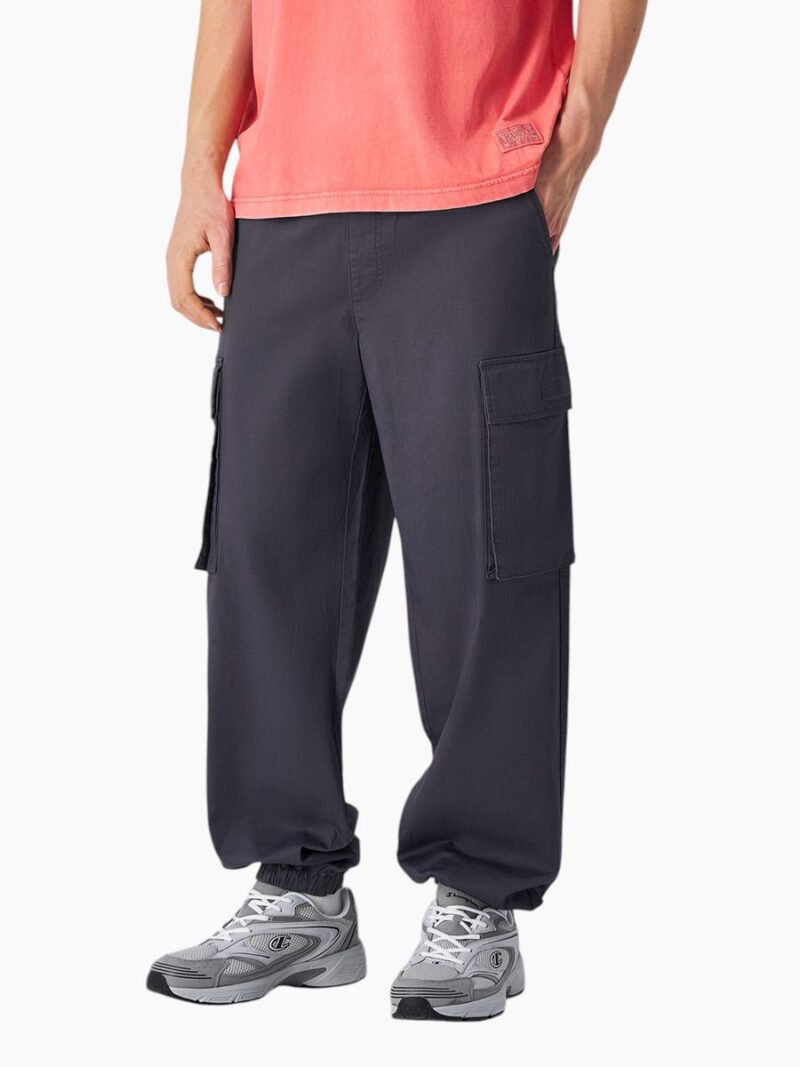Pantaloni con fondo elasticizzato Mineral Dye