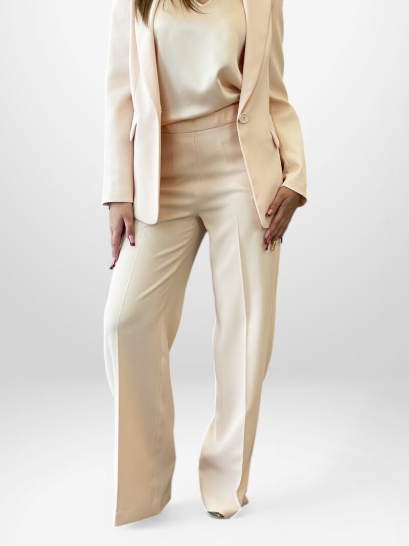 Pantalone palazzo con tasche