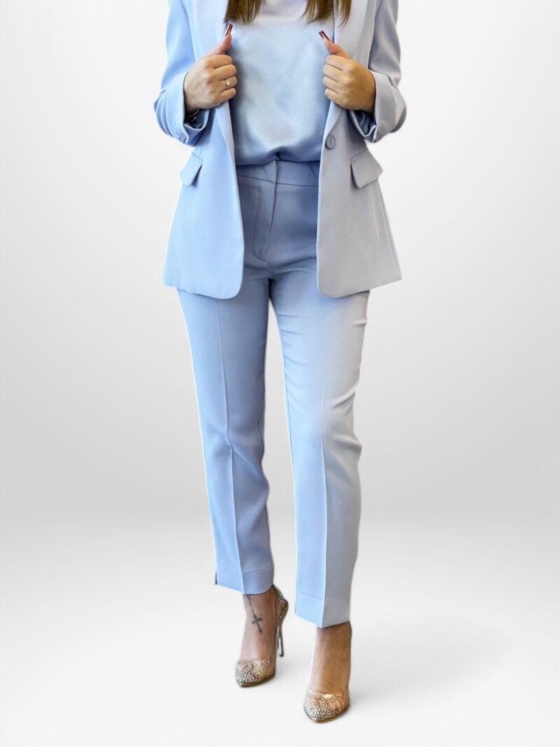 Pantalone dritto vita alta