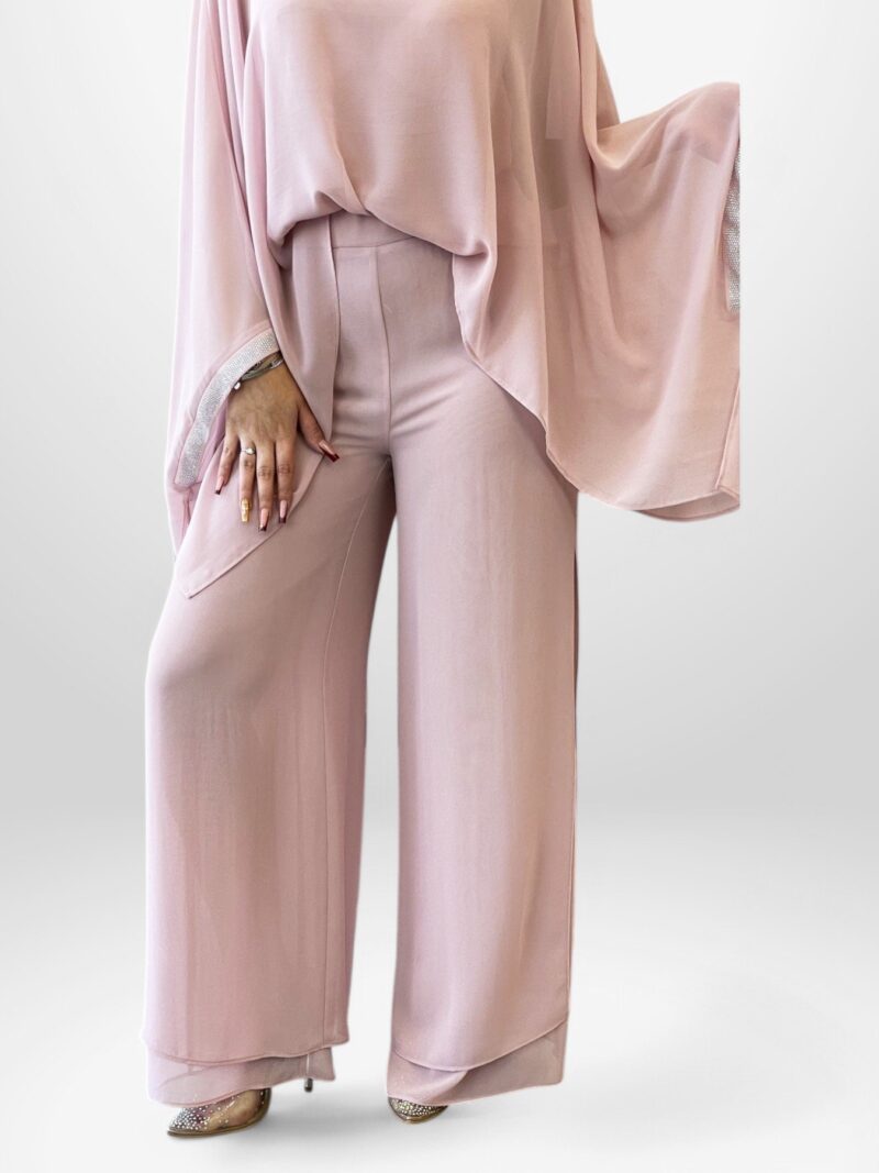 Pantalone palazzo chiffon
