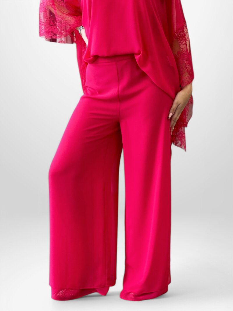 Pantalone palazzo chiffon