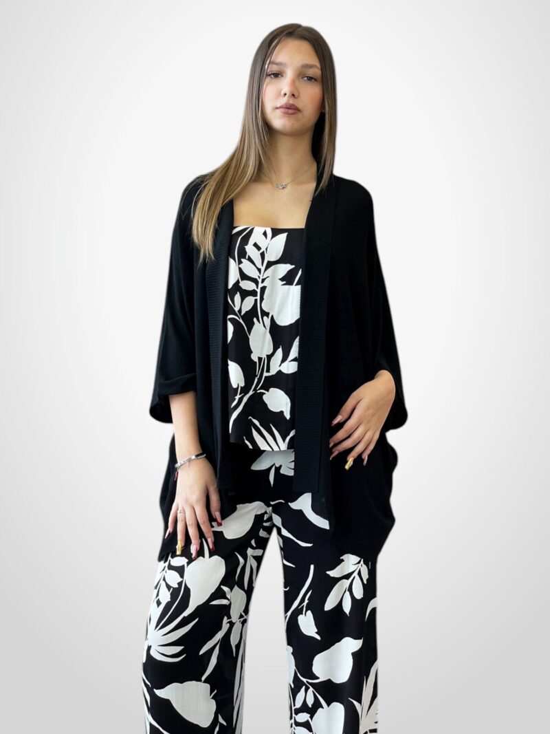 Maglia tricot con stampa