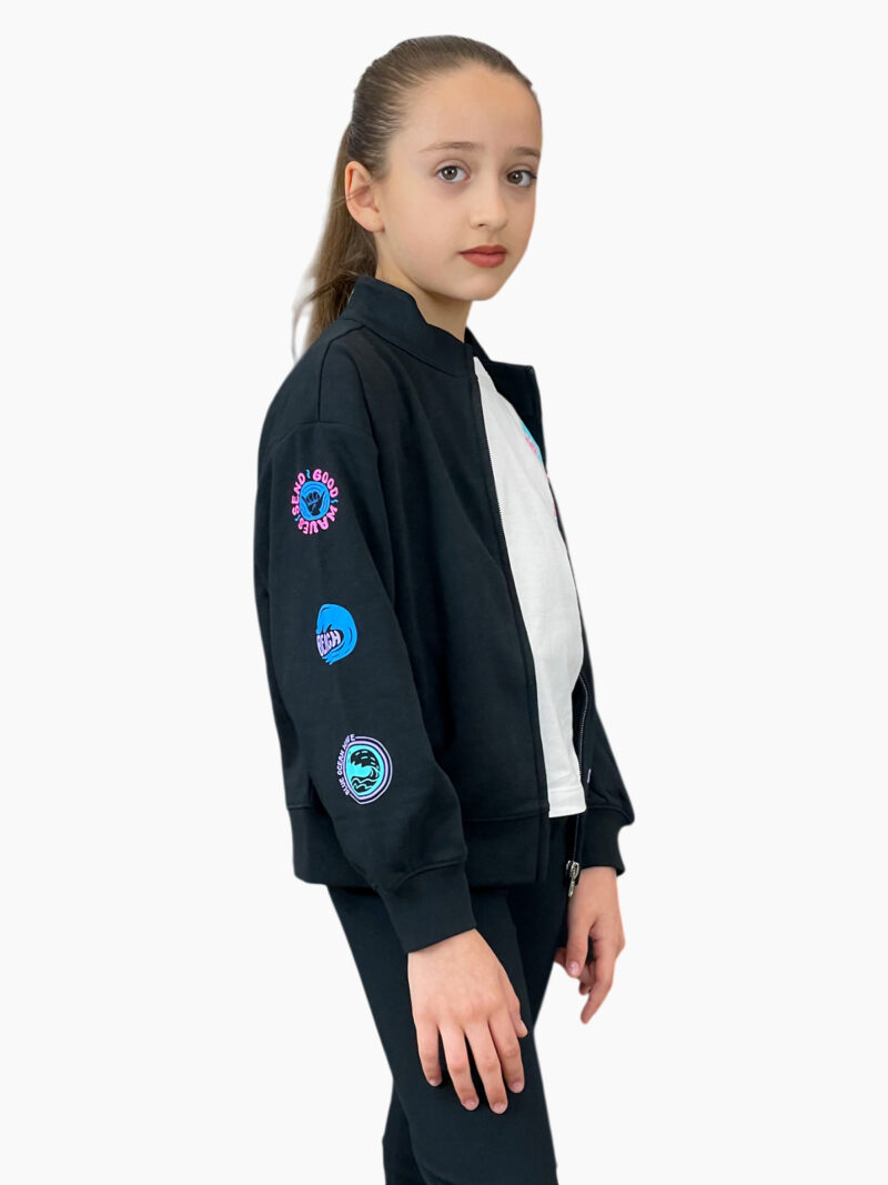 Felpa full-zip Graphic Shop