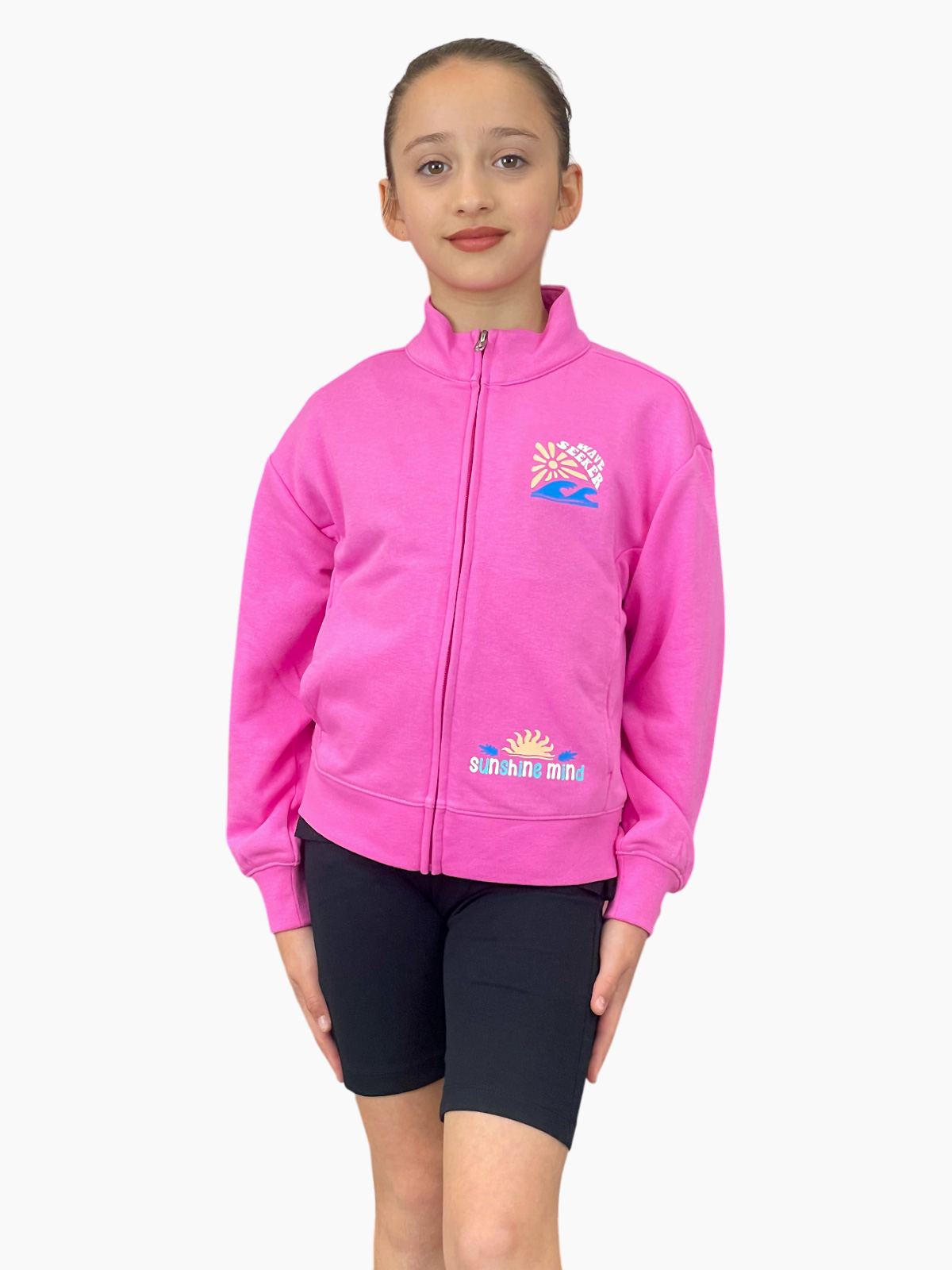 Felpa full-zip Graphic Shop