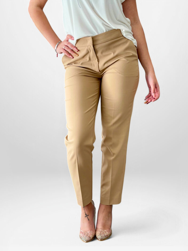 Pantalone dritto vita alta