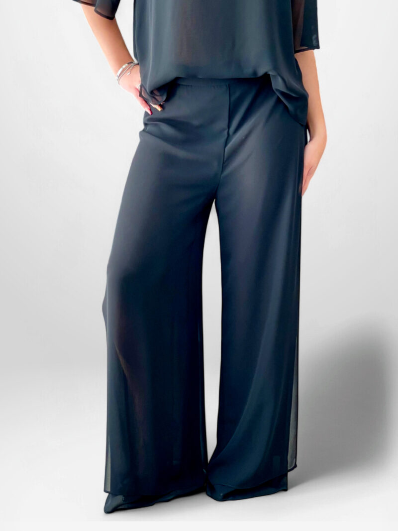Pantalone palazzo chiffon