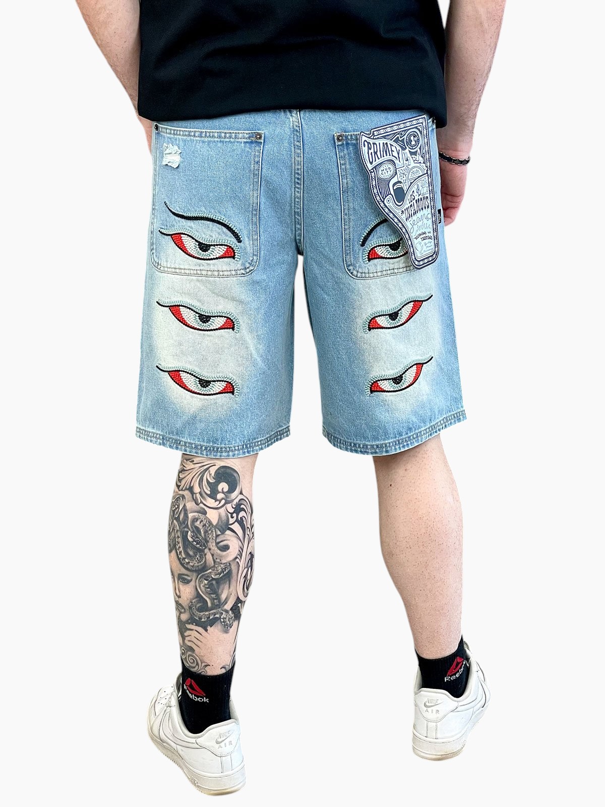 Shorts denim baggy